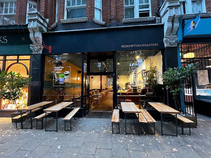 Redemption Roasters - Hampstead Heath in London, specialty coffee roaster