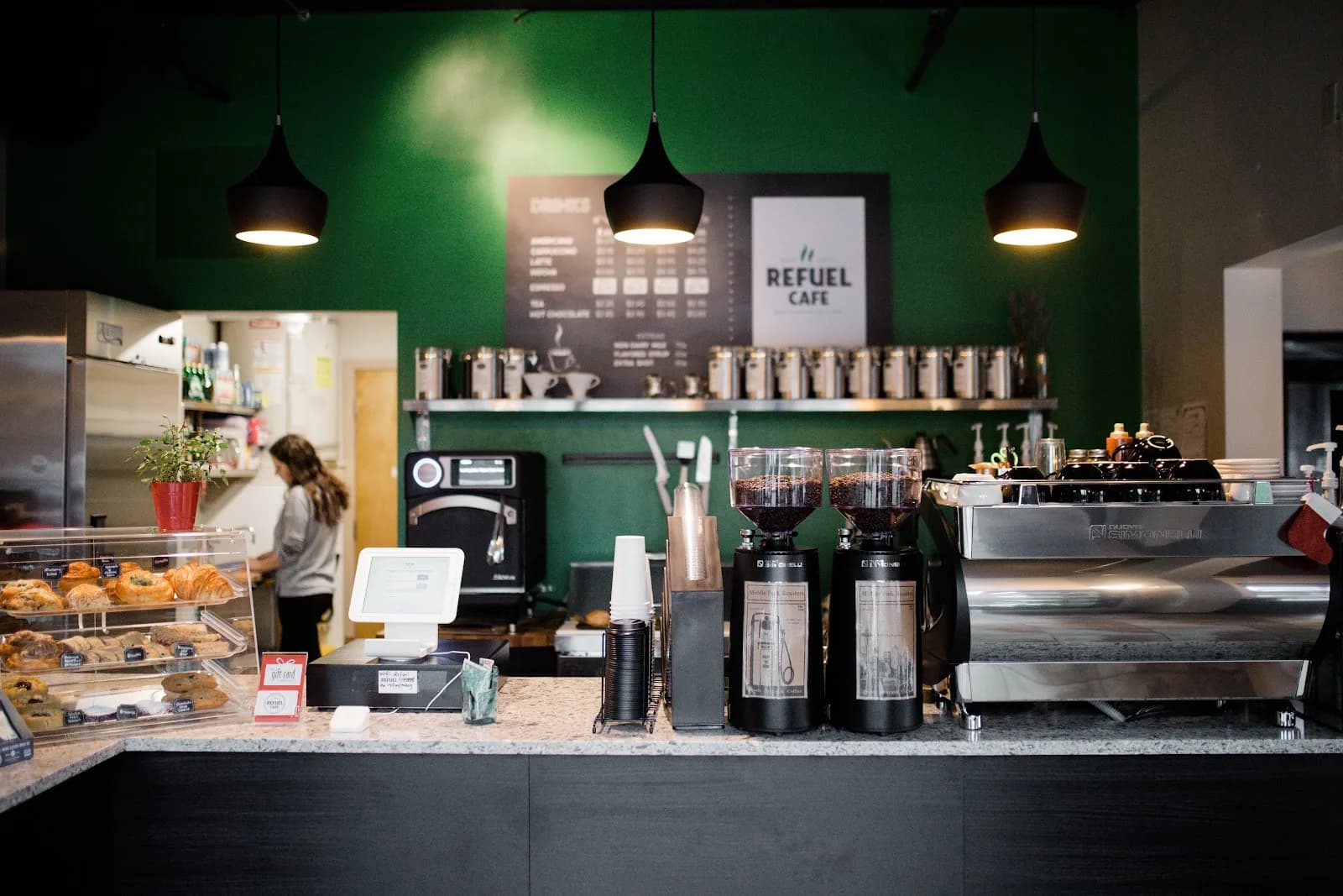 Refuel Cafe in Renton, specialty coffee cafe