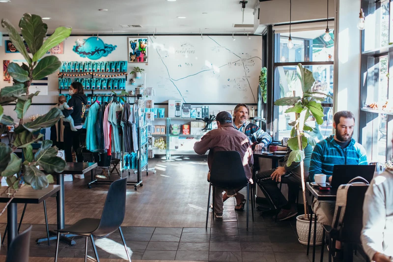 Retrograde Coffee Roasters in Santa Rosa, specialty coffee cafe
