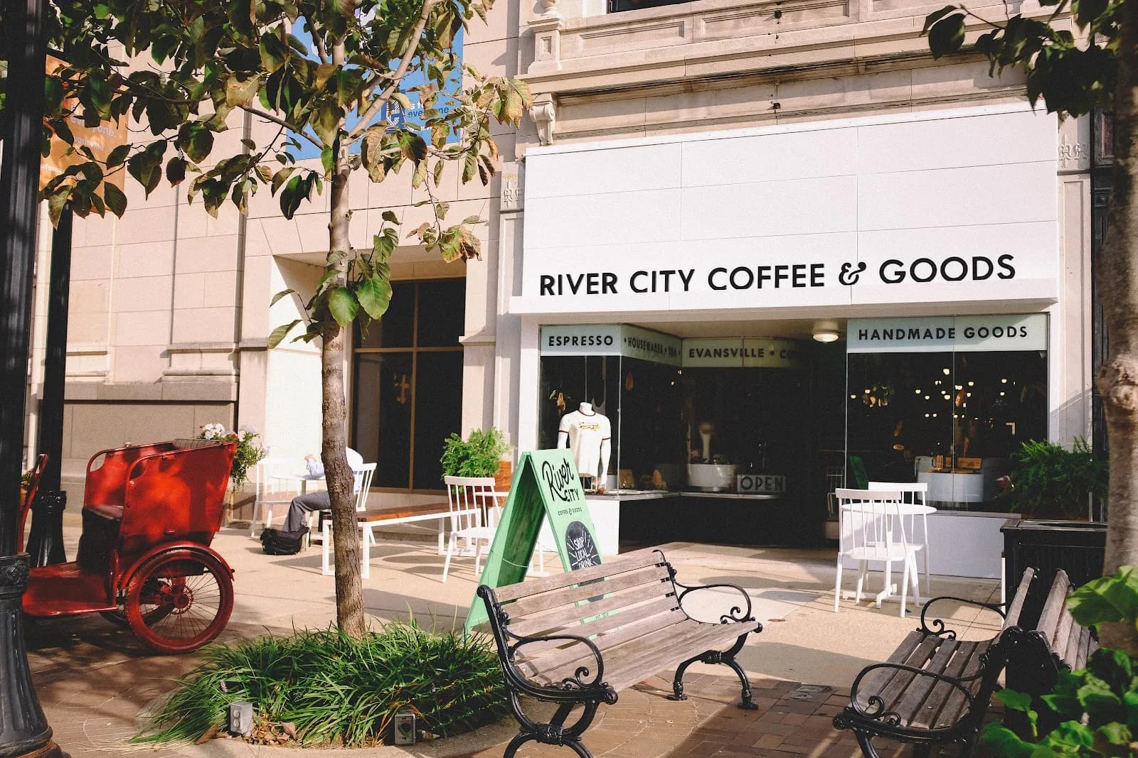 River City Coffee + Goods in Evansville, specialty coffee cafe