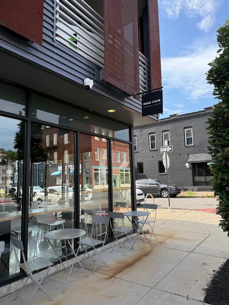 Road Crew Coffee & Cycles in St. Louis, specialty coffee cafe