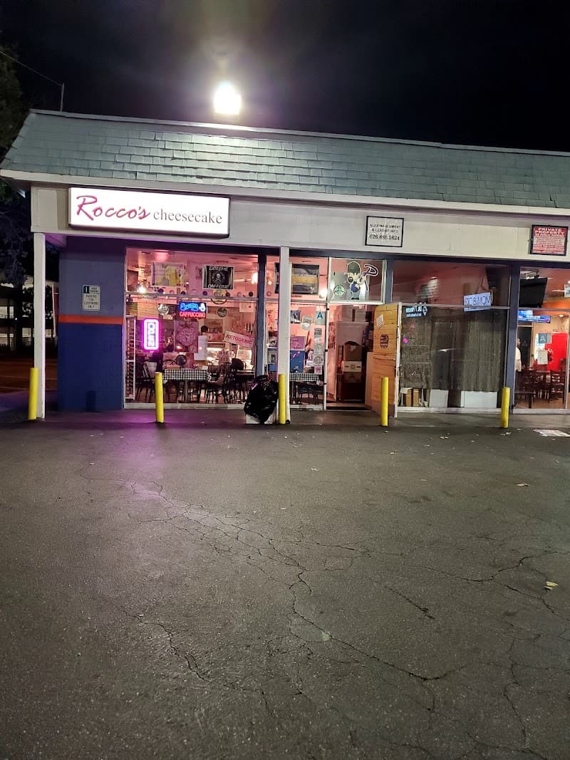 Rocco's Cheesecake in Los Angeles, specialty coffee cafe