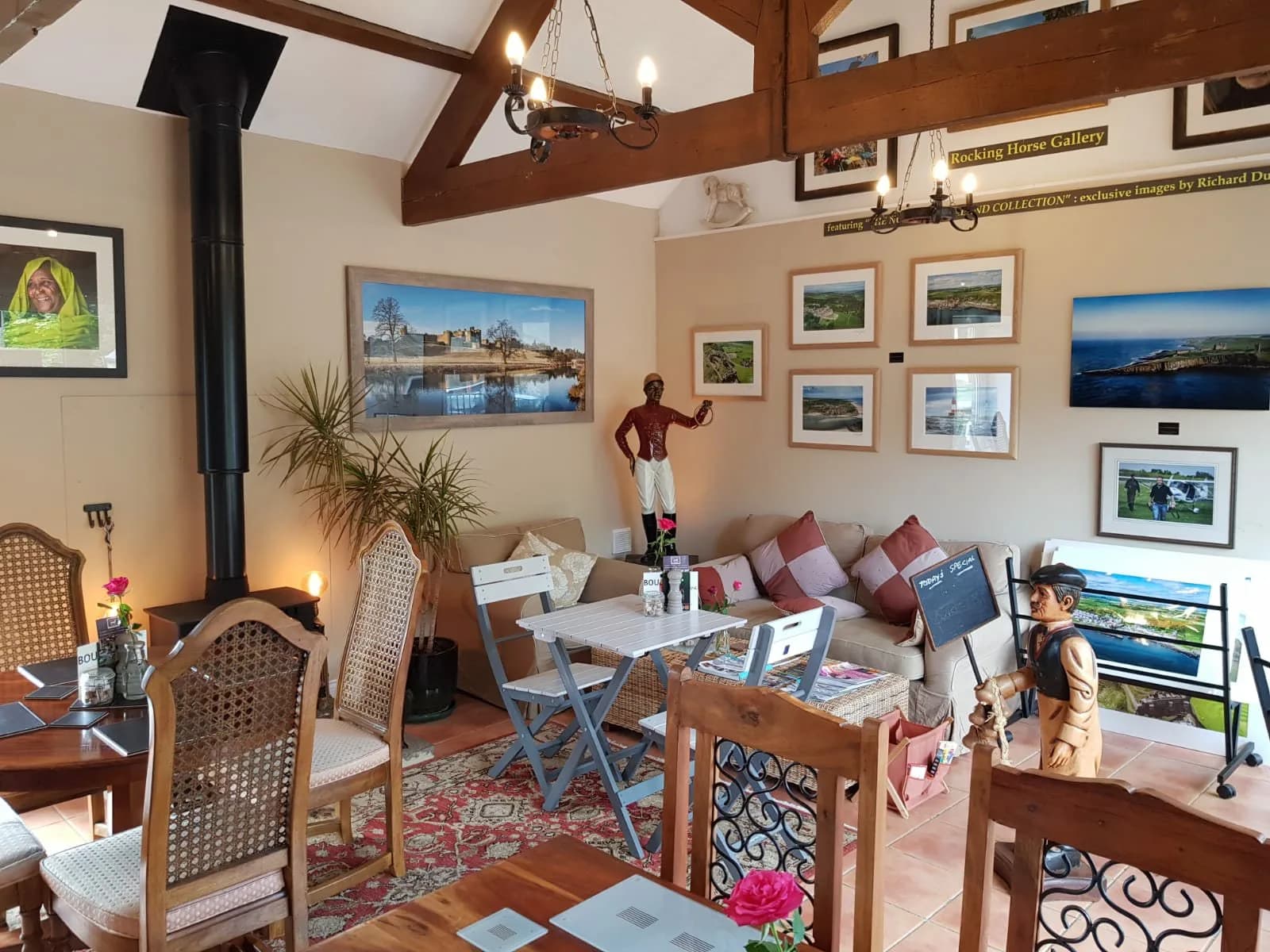 Rocking Horse Cafe & Gallery in Alnwick, specialty coffee cafe