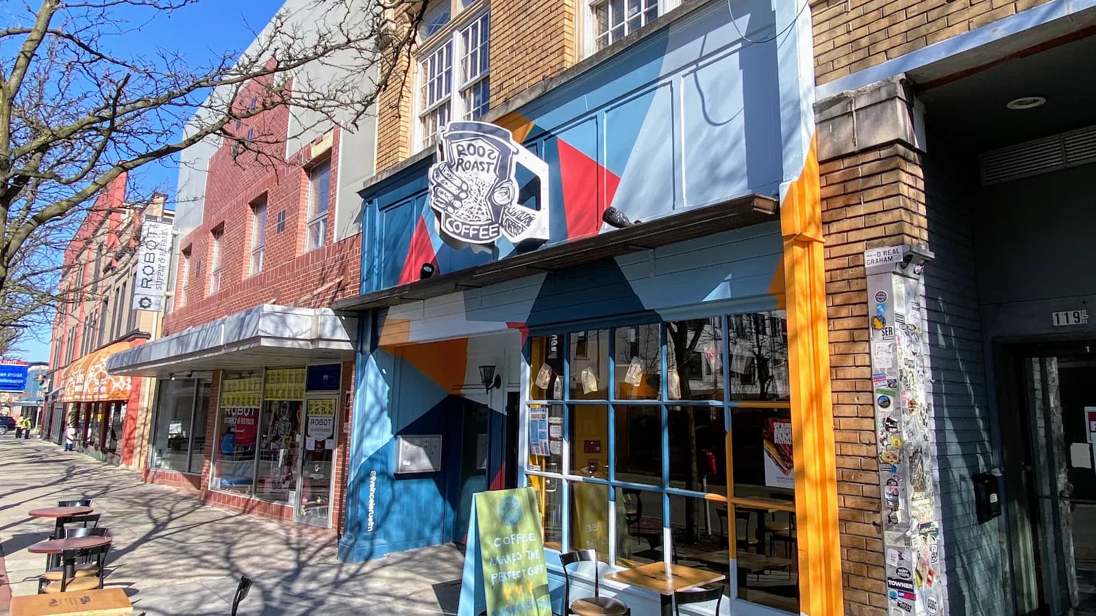 RoosRoast Liberty in Ann Arbor, specialty coffee cafe