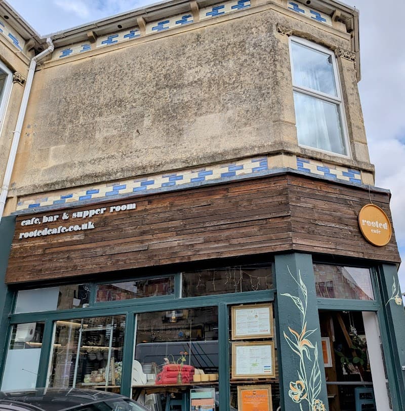 Rooted Cafe and Supper Rooms in Bath, specialty coffee cafe