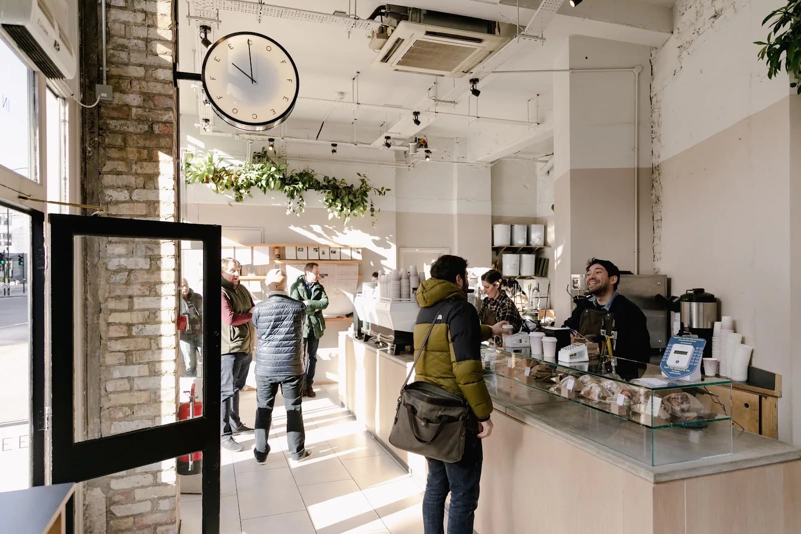 Rosslyn Coffee Queen Victoria Street in London, specialty coffee cafe