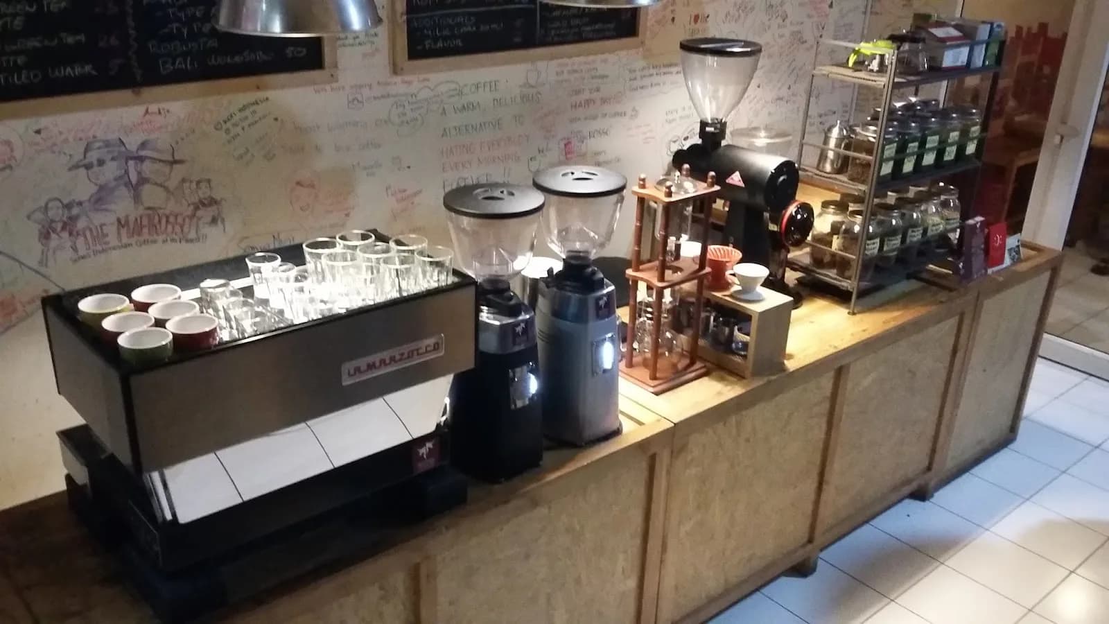 Rosso' Micro Roastery in Jakarta, specialty coffee roaster