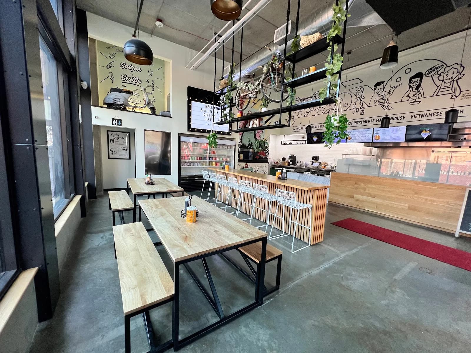 Saigon Drip Cafe in Seattle, specialty coffee cafe