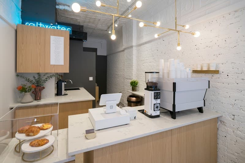 Saltwater Coffee in New York City, specialty coffee cafe
