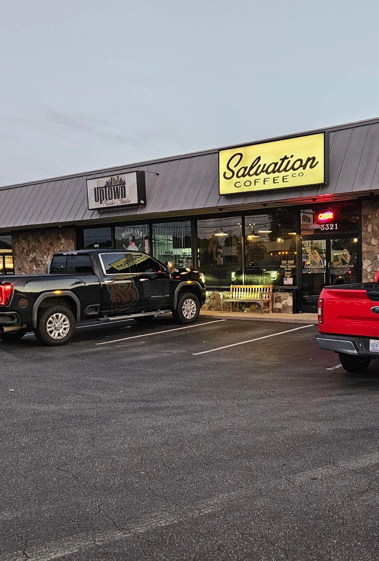 Salvation Coffee Company in Burlington, specialty coffee roaster