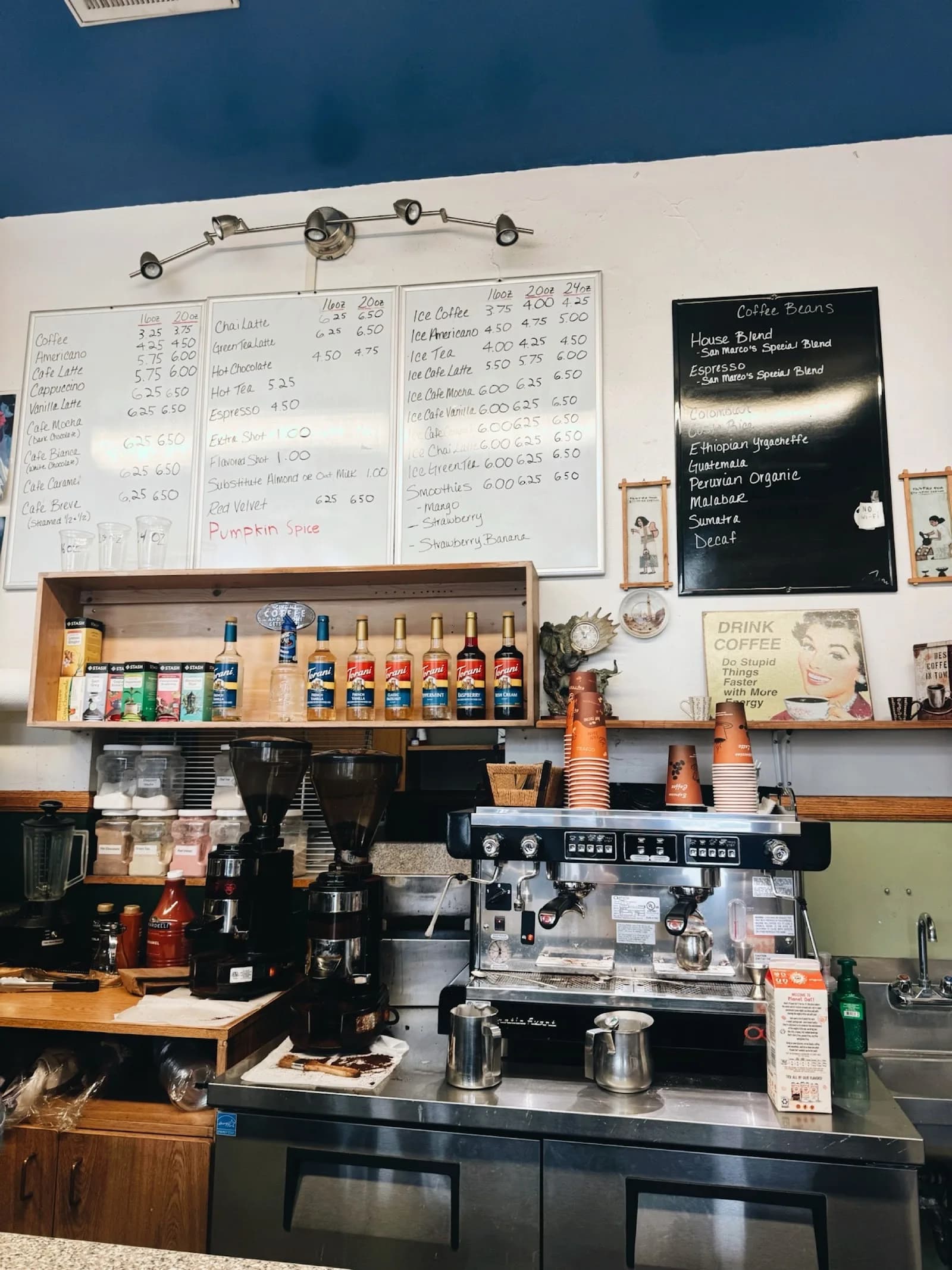 San Marco Coffee in Los Angeles, specialty coffee roaster
