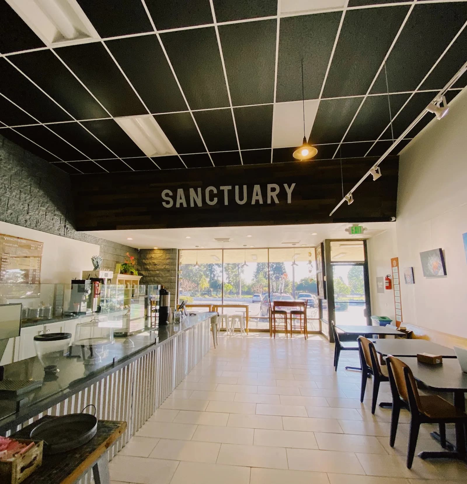 Sanctuary Coffee in Los Angeles, specialty coffee cafe