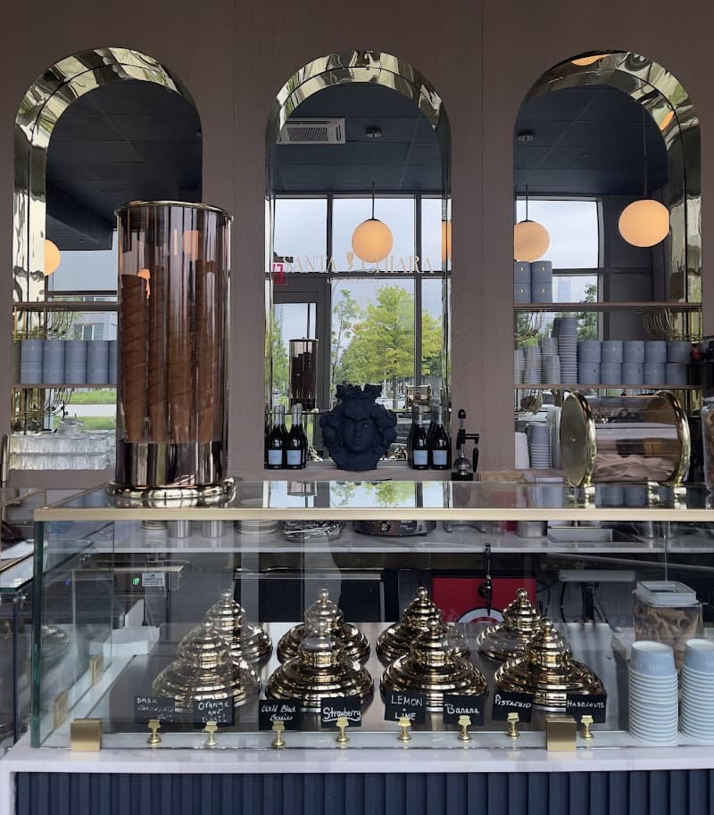 Santa Chiara Caffe in New York City, specialty coffee cafe