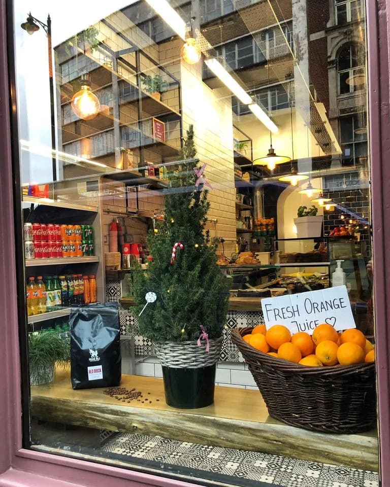 Savoy Cafe & Kitchen in London, specialty coffee cafe