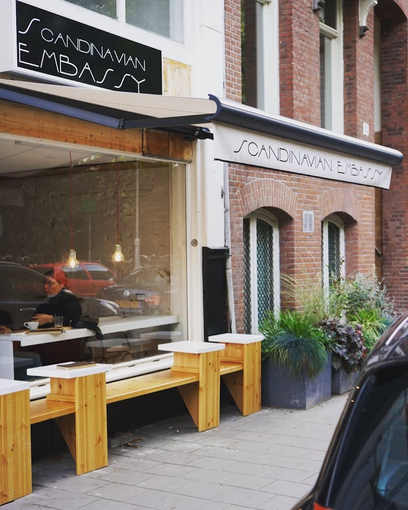 Scandinavian Embassy. in Amsterdam, specialty coffee cafe