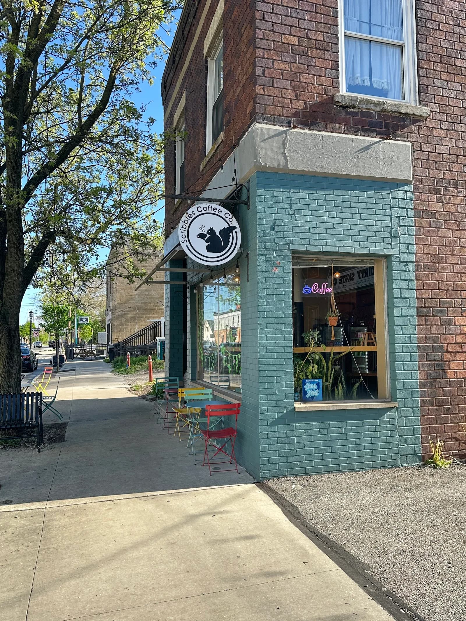 Scribbles Coffee Co in Akron, specialty coffee cafe