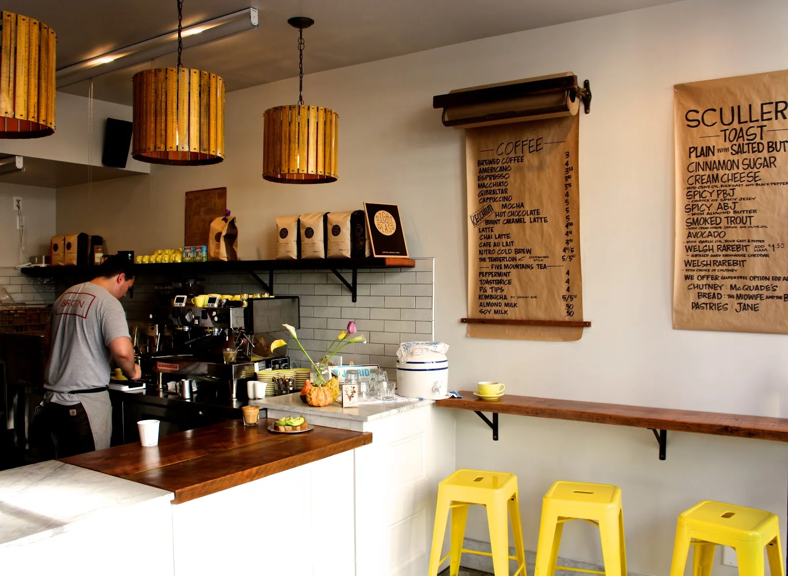 Scullery in San Francisco, specialty coffee cafe