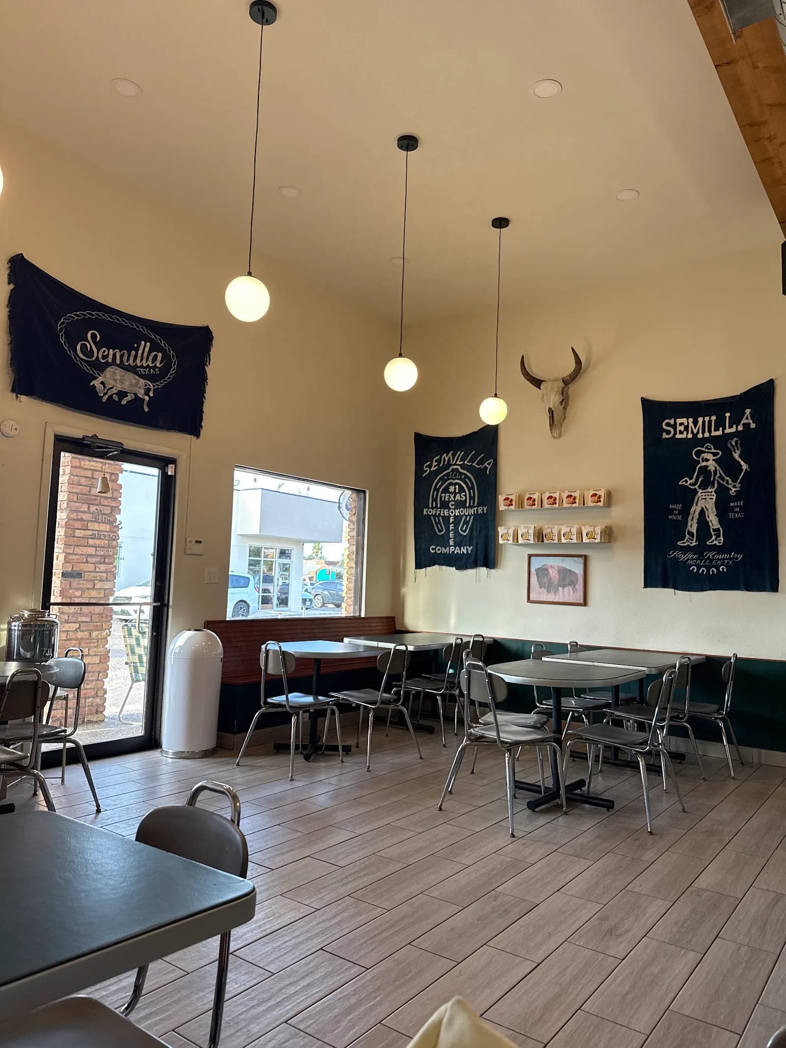 Semilla Coffee lab in McAllen, specialty coffee cafe