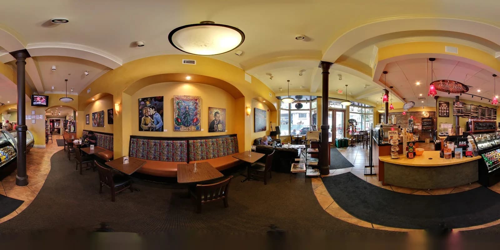 Serda's Coffee Company in Mobile, specialty coffee cafe