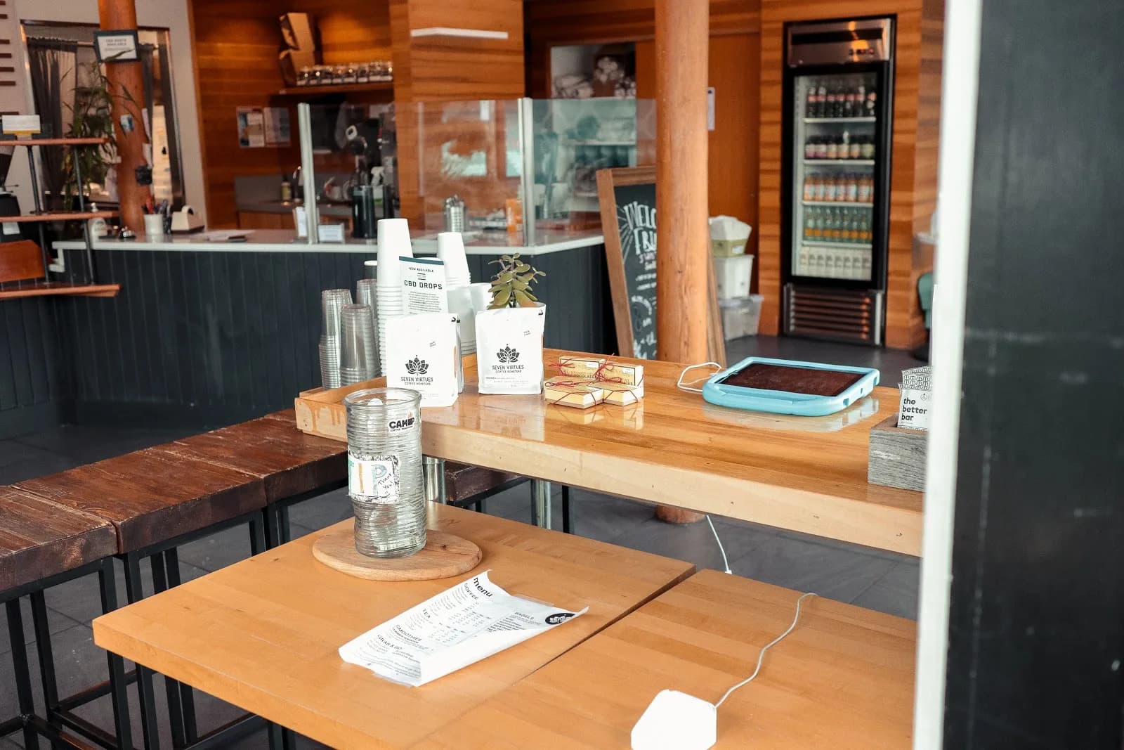 Seven Virtues Coffee Roaster @ Hawthorne in Portland, specialty coffee roaster