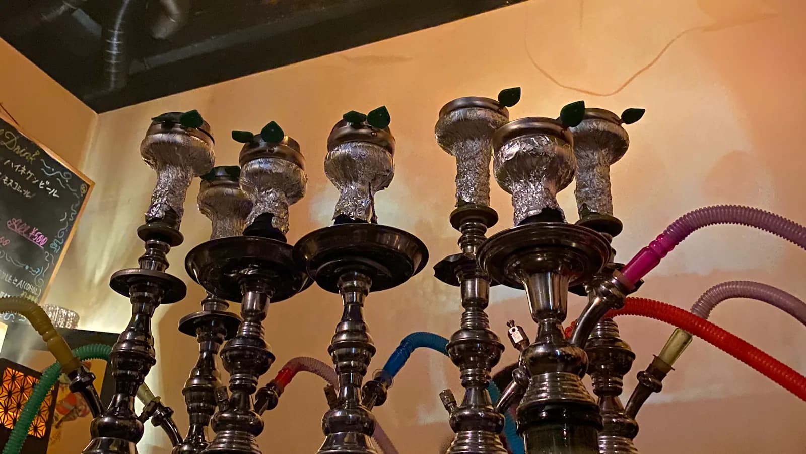 shisha cafe fumus 梅田お初天神店 in Osaka, specialty coffee cafe