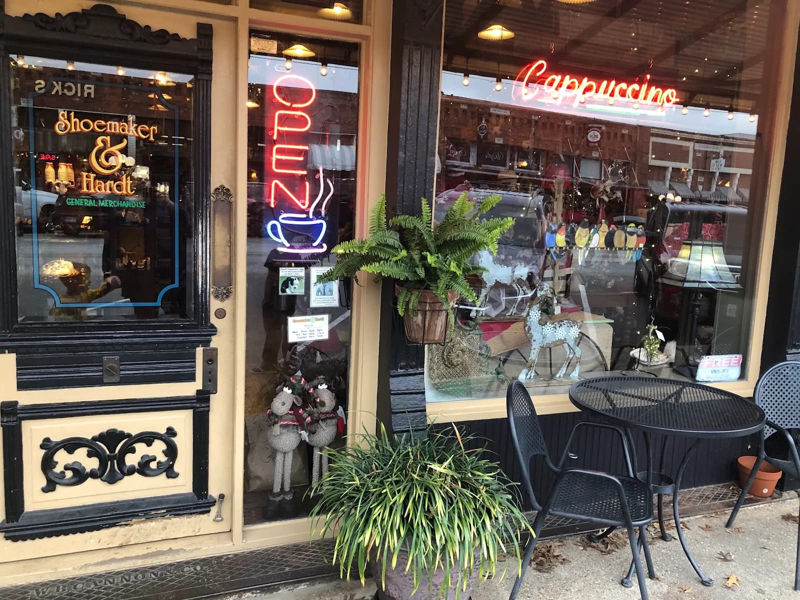 Shoemaker & Hardt Coffee House and Country Store in Plano, specialty coffee cafe