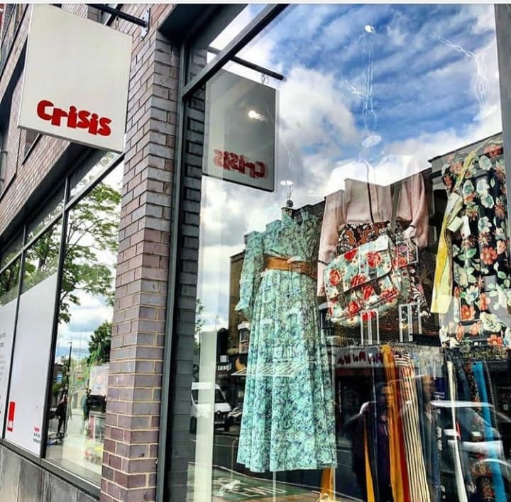 Shop from Crisis, Finsbury Park in London, specialty coffee cafe