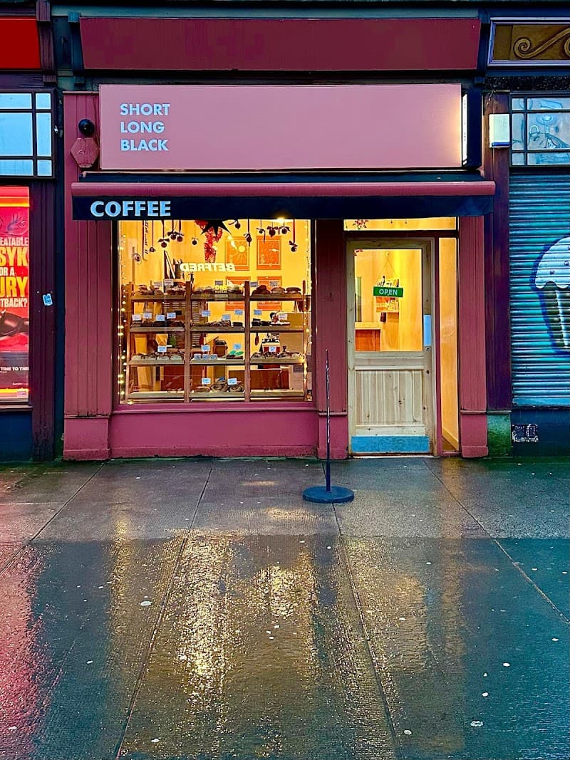 Short Long Black in Glasgow, specialty coffee cafe