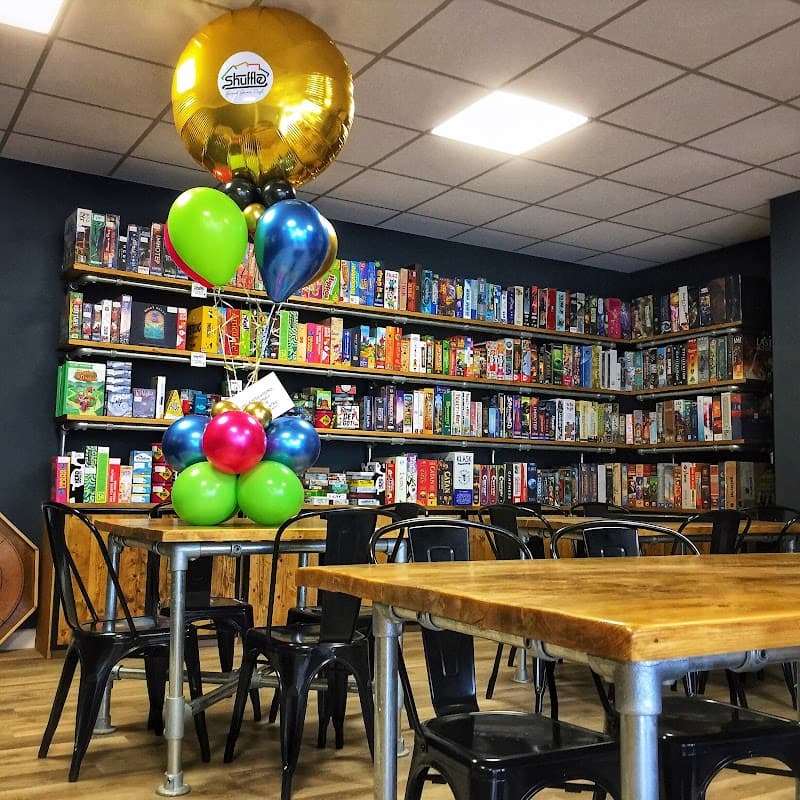 Shuffle Board Game Cafe in Bury St Edmunds, specialty coffee cafe
