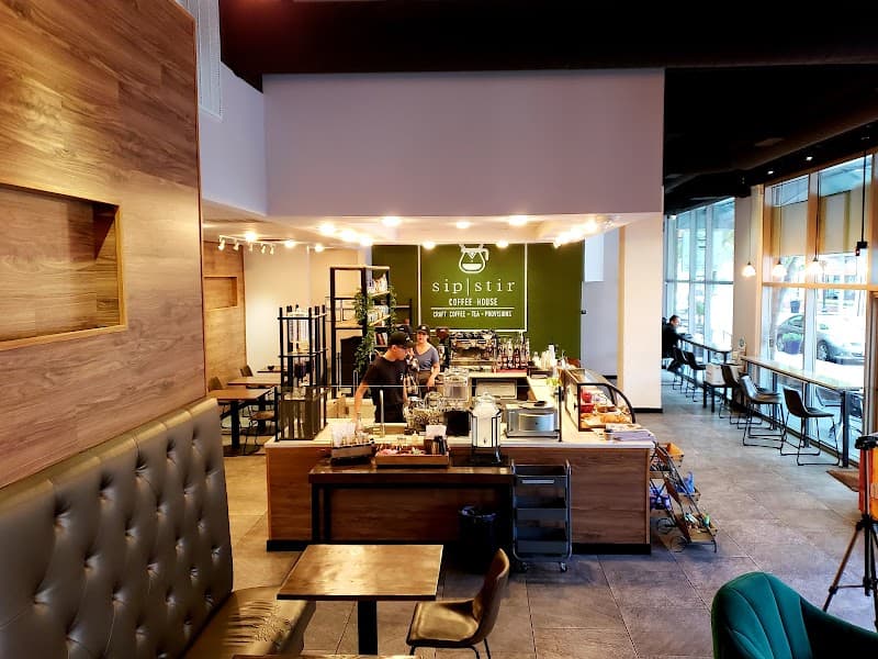 Sip Stir Coffee House in Dallas, specialty coffee cafe