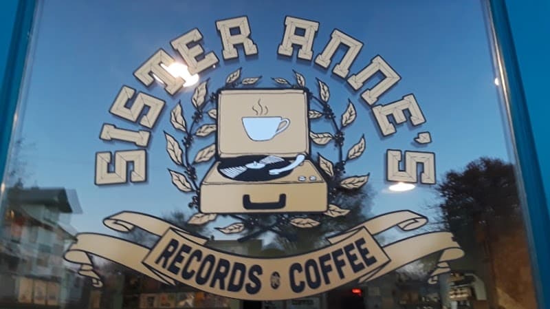 Sister Anne's Records & Coffee in Kansas City, specialty coffee cafe