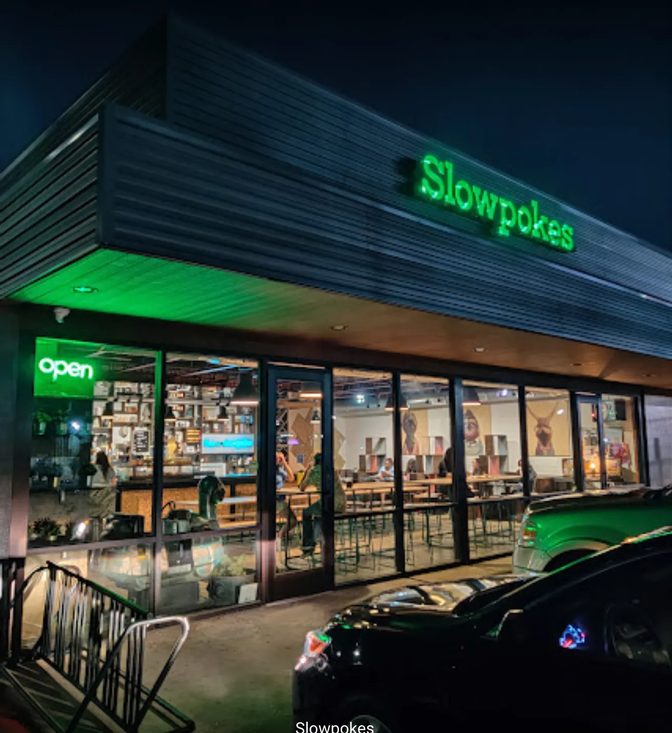 Slowpokes in Houston, specialty coffee cafe