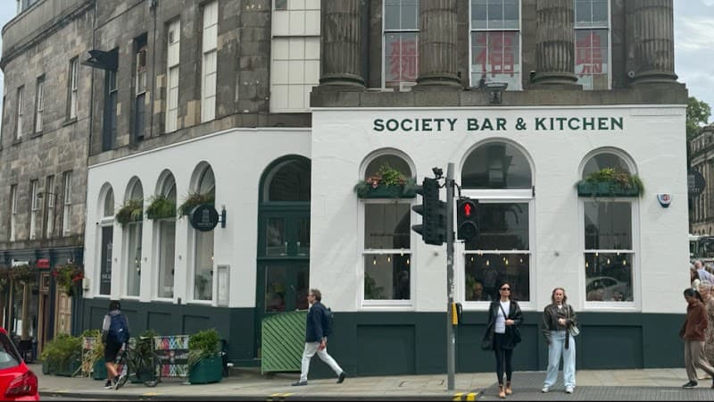 Society Bar & Kitchen in Edinburgh, specialty coffee cafe