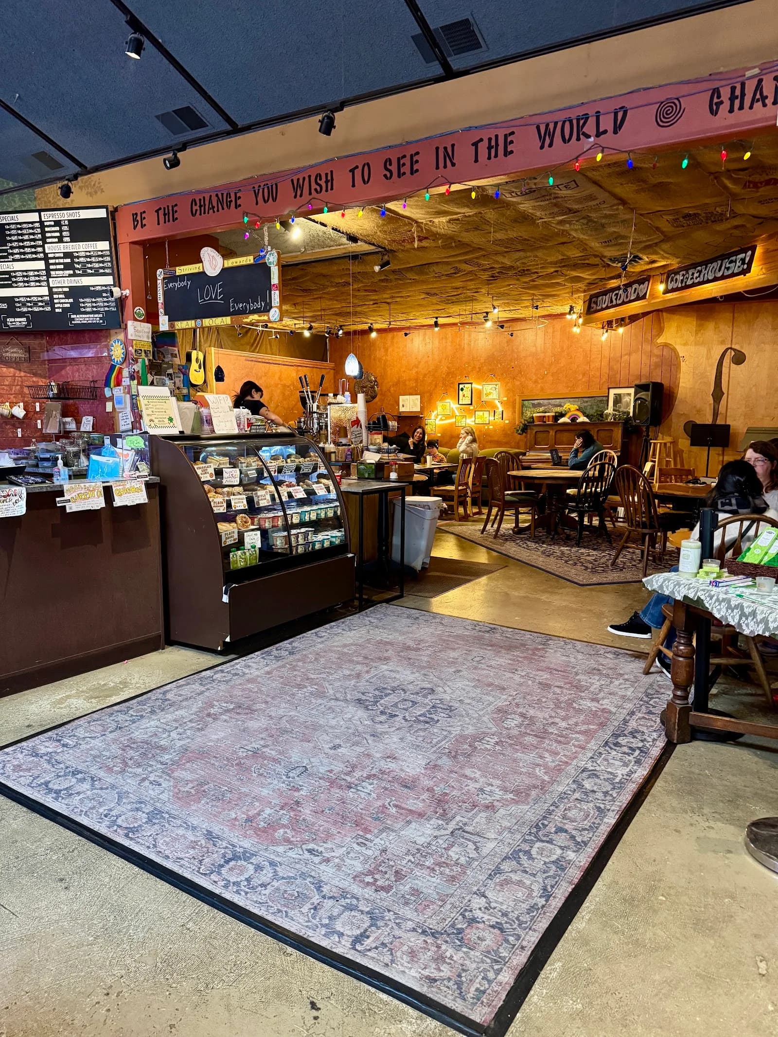 SoulFood CoffeeHouse and Fair Trade Emporium in Redmond, specialty coffee cafe