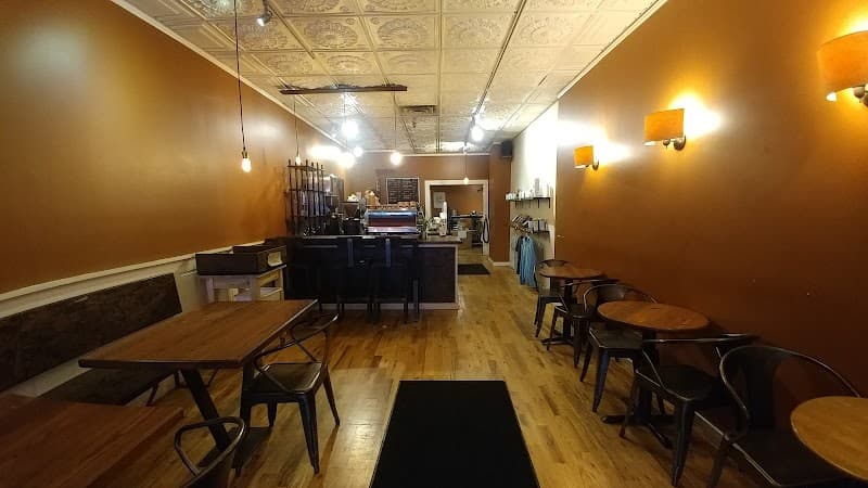 Speckled Ax in Portland, specialty coffee cafe