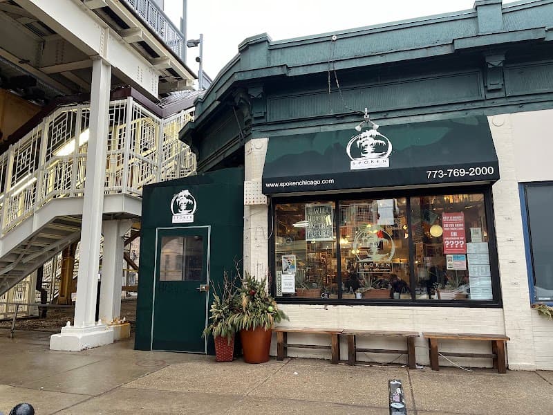 Spoken Cafe in Chicago, specialty coffee cafe