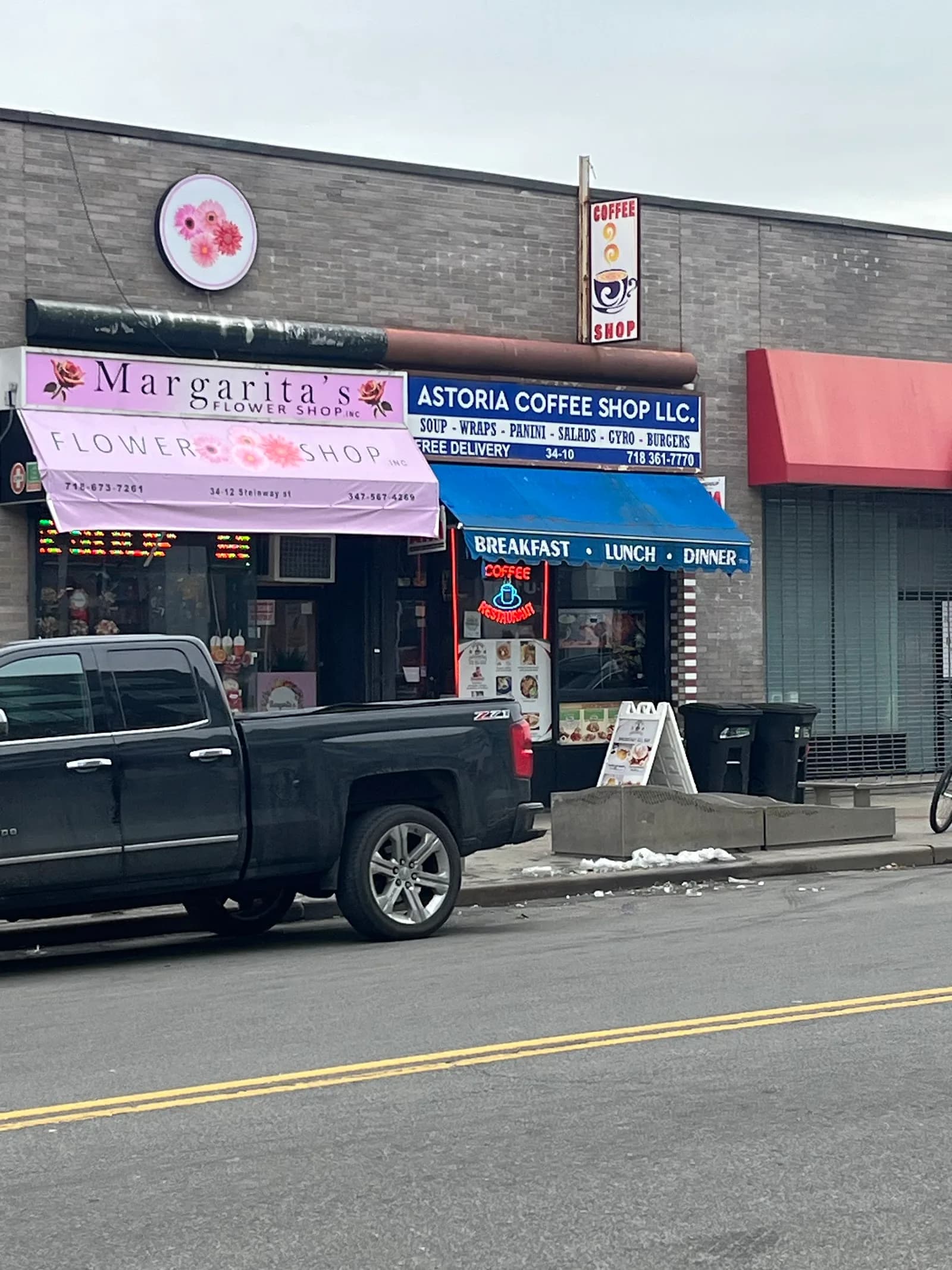Steinway Coffee Shop in New York City, specialty coffee cafe
