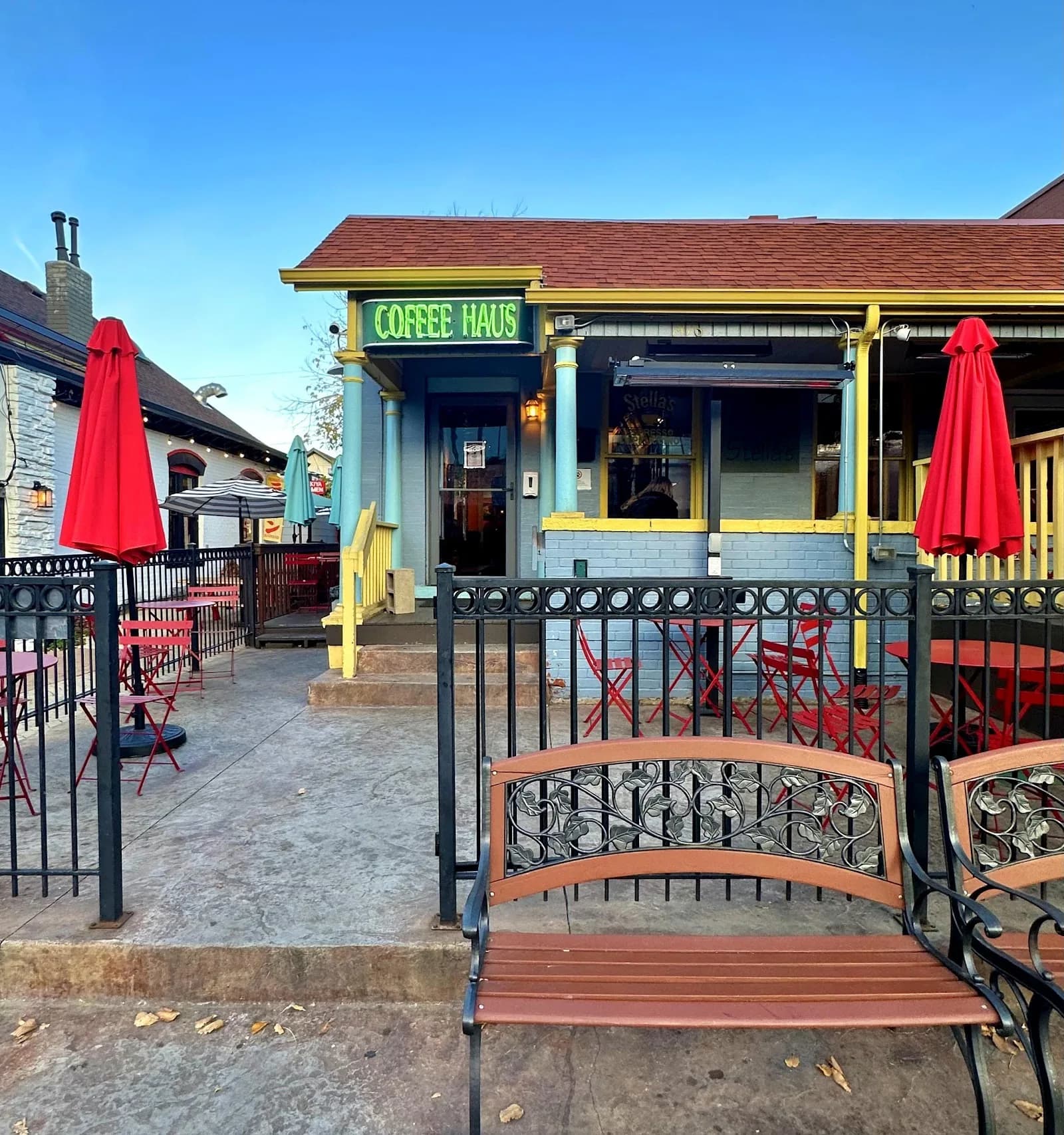 Stella's Coffee Haus in Denver, specialty coffee cafe