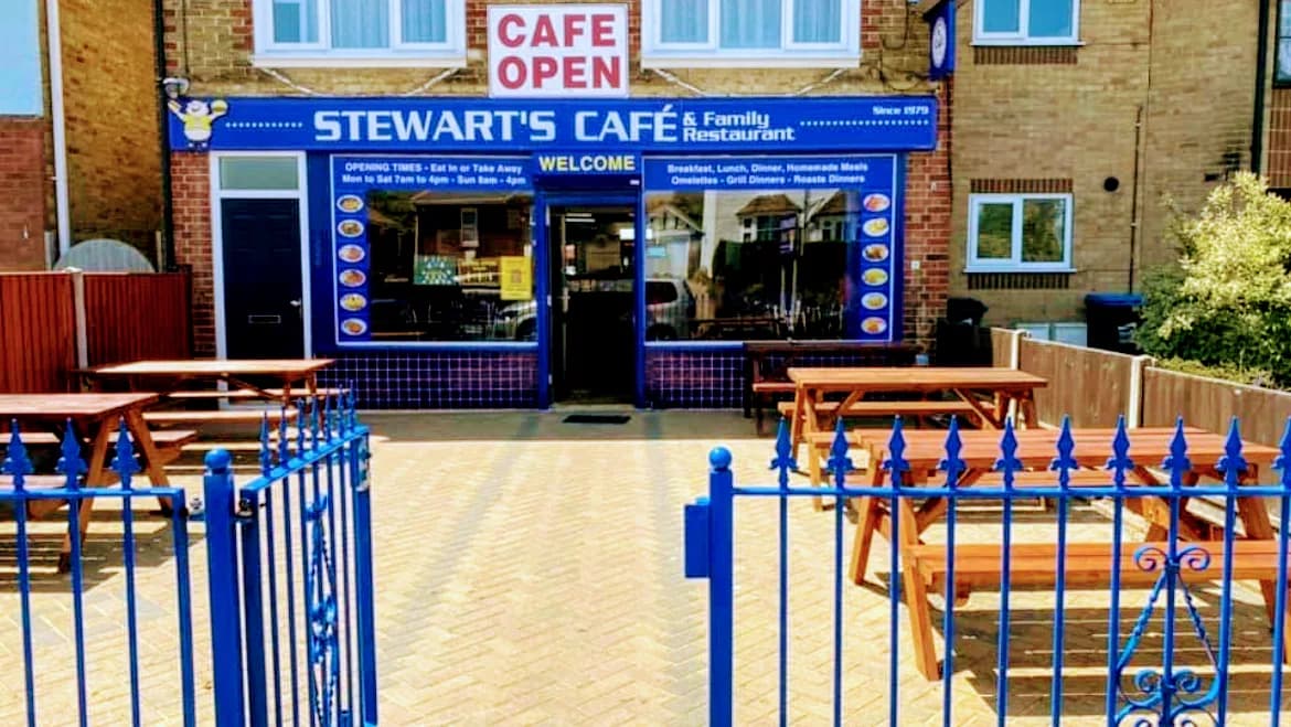 Stewarts Cafe in Ramsgate, specialty coffee cafe