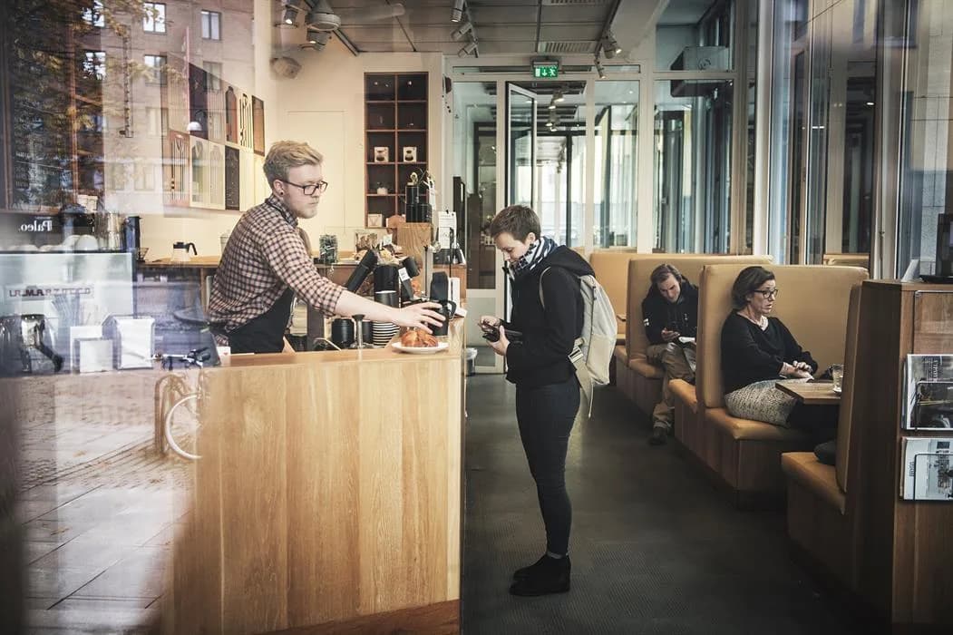 Stockfleths in Oslo, specialty coffee cafe