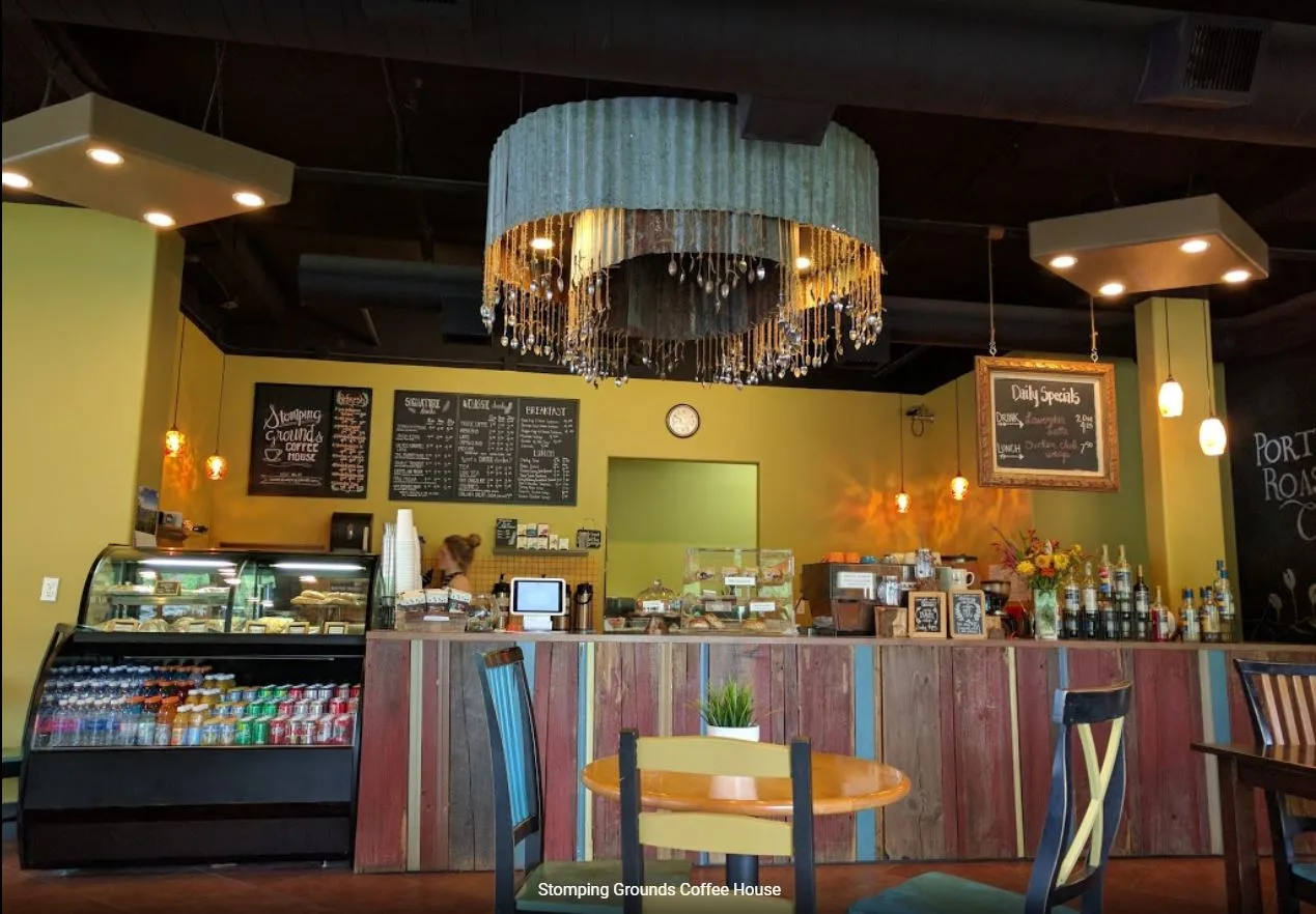 Stomping Grounds Coffee House in Portland, specialty coffee cafe