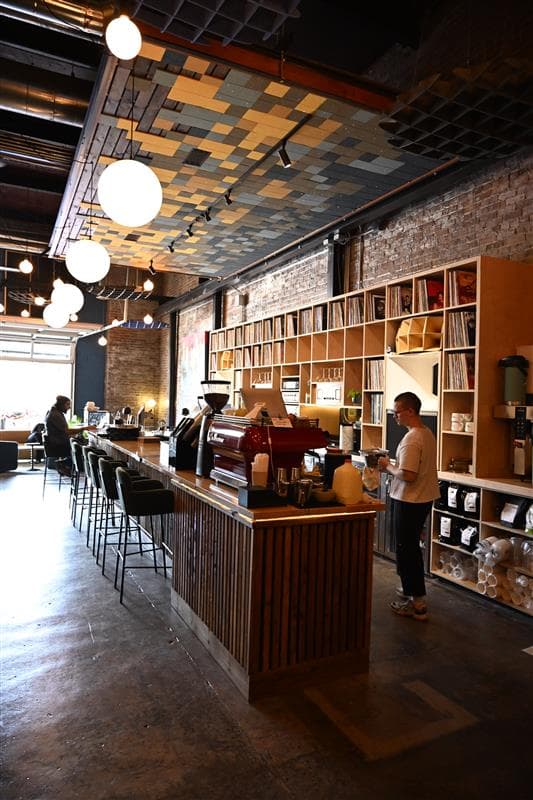 Summit Coffee River Arts District in Asheville, specialty coffee cafe