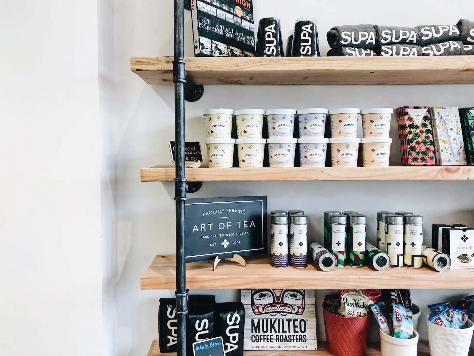 Supa Coffee in Los Angeles, specialty coffee cafe