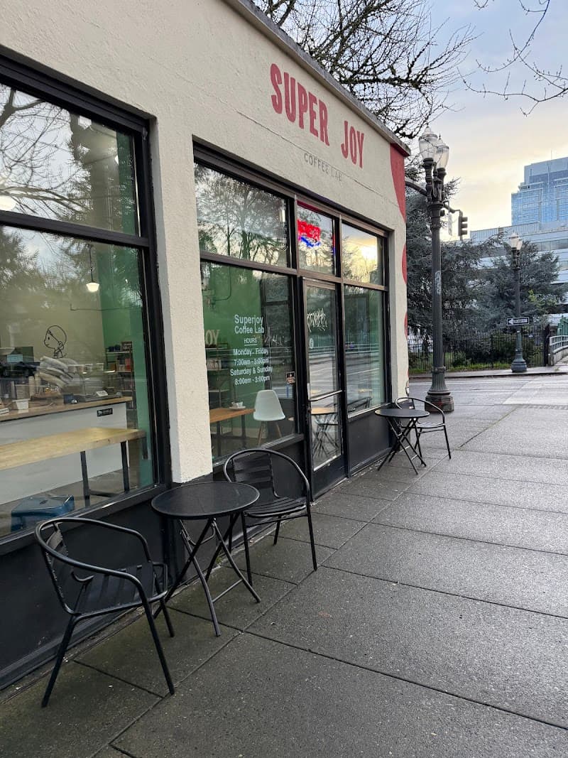 SuperJoy Coffee Lab/Roasters in Portland, specialty coffee roaster