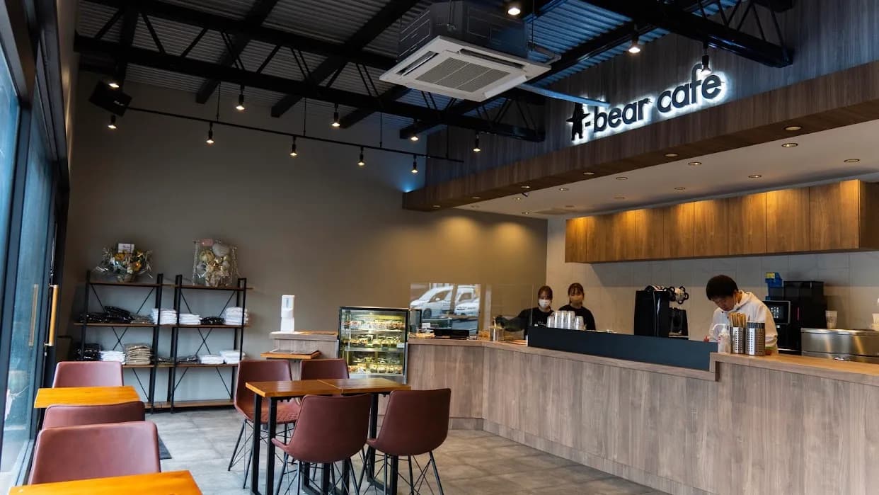 T-bear cafe in Nishio, specialty coffee cafe
