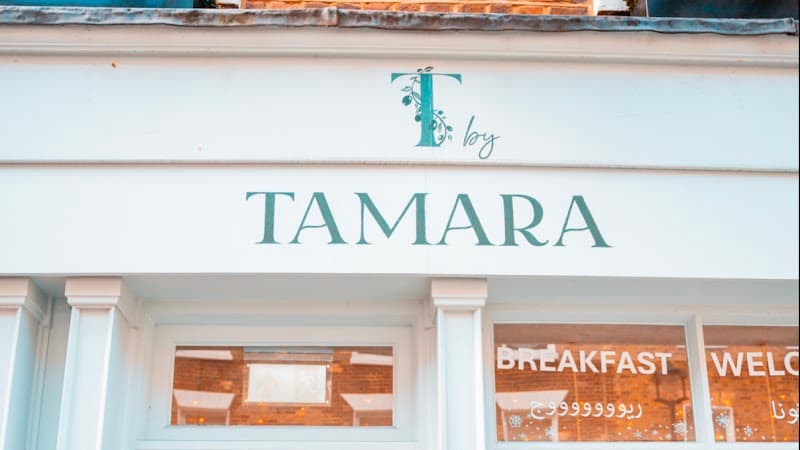 T by Tamara in London, specialty coffee cafe