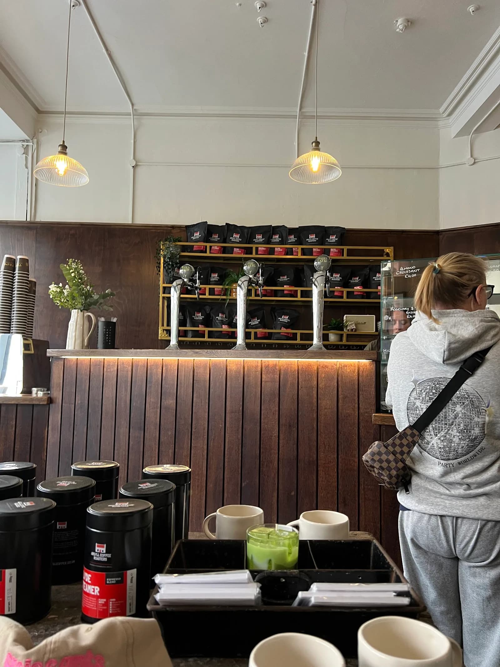 Taps by Eight Coffee Co in Glasgow, specialty coffee cafe