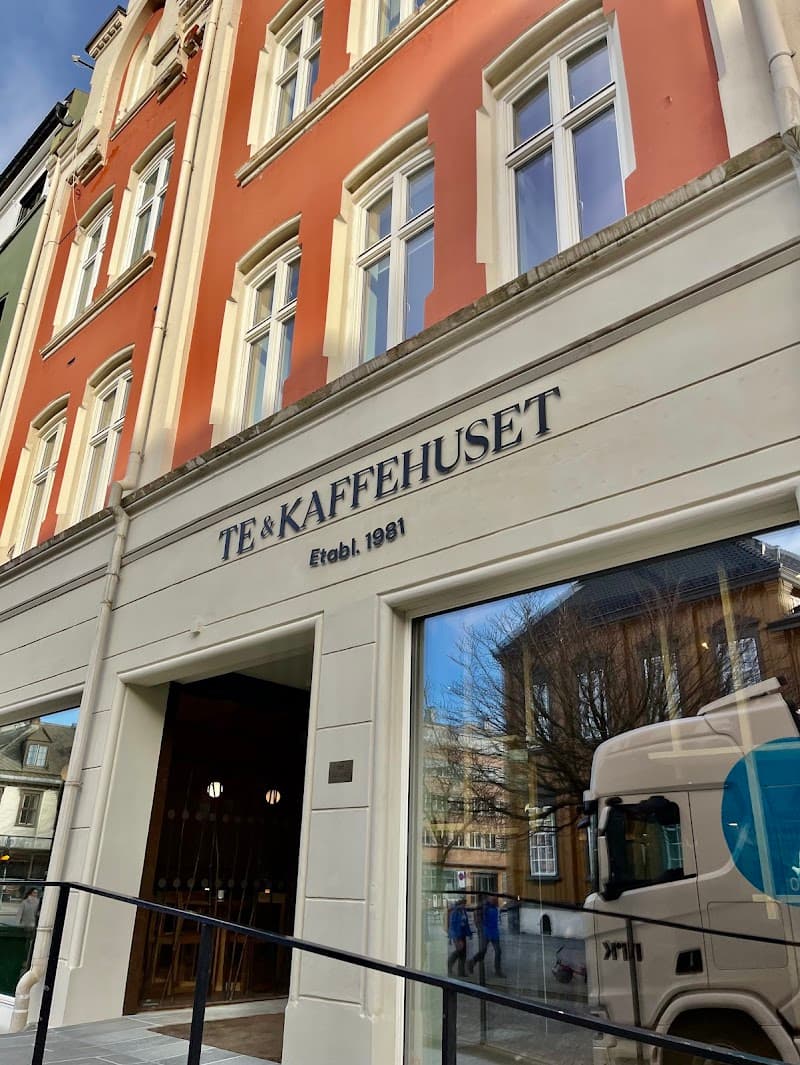 Te og kaffehuset in Trondheim, specialty coffee cafe