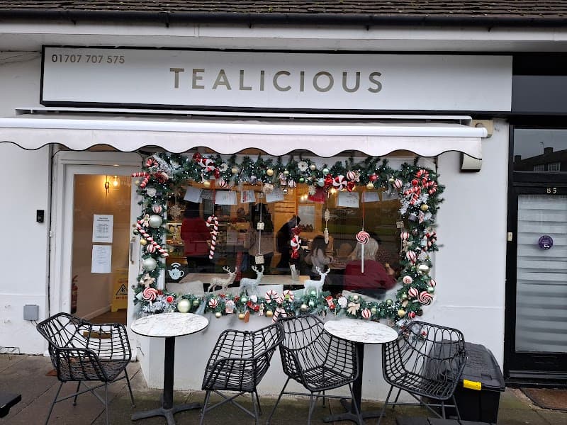 Tealicious in Welwyn Garden City, specialty coffee cafe