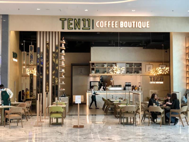 TEN 11 (The Dubai Mall) in Dubai, specialty coffee cafe